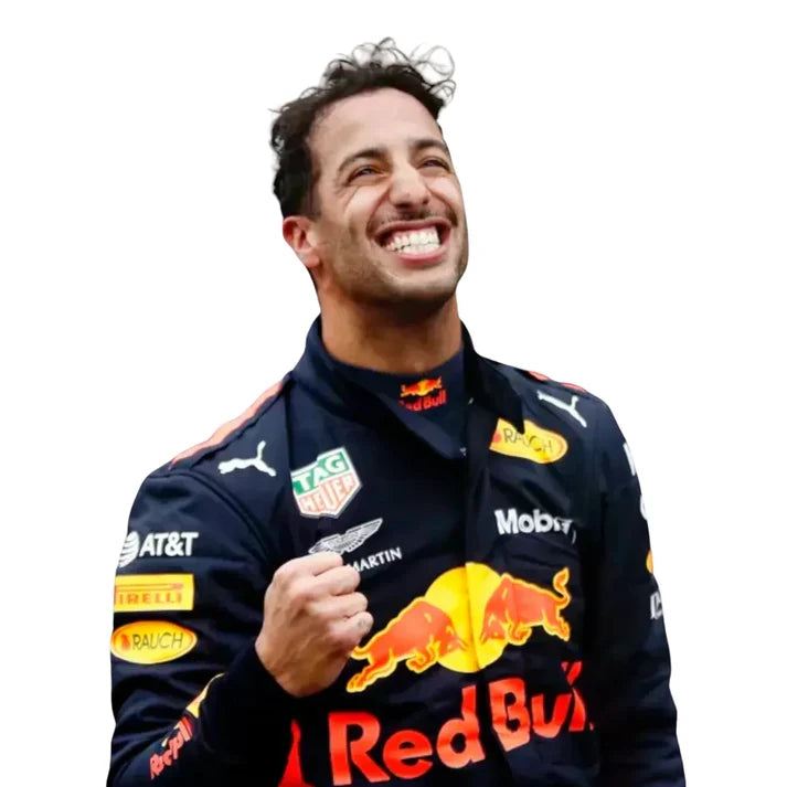 Daniel Ricciardo 2018 F1 Racing Suit Team Redbull Racing Tag Heuer