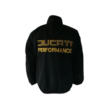 Ducati Corse Jacket Black Light Gray Racing Wear