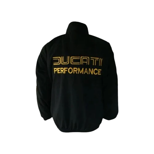 Ducati Corse Jacket Black Light Gray Racing Wear