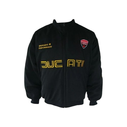 Ducati Corse Jacket Black Light Gray Racing Wear