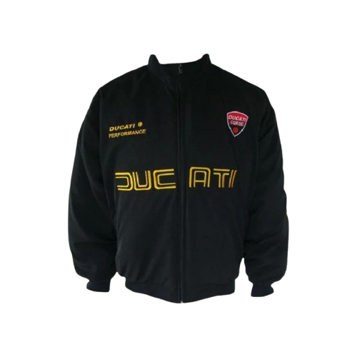 Ducati Corse Jacket Black Light Gray Racing Wear