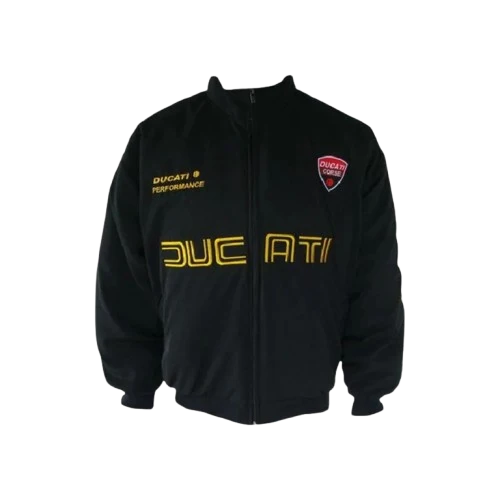 Ducati Corse Jacket Black Light Gray Racing Wear