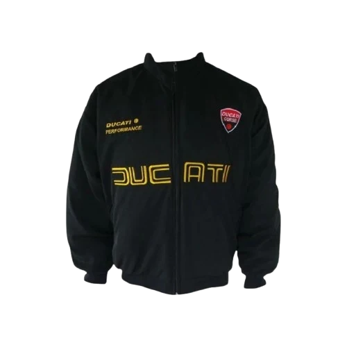 Ducati Corse Jacket Black Light Gray Racing Wear