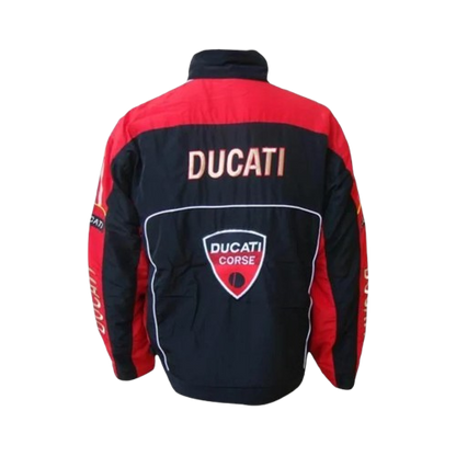 Ducati Corse Racing Jacket Black Light Gray Performance Edition