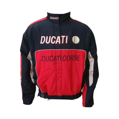 Ducati Corse Racing Jacket Black Light Gray Performance Edition