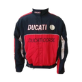 Ducati Corse Racing Jacket Black Light Gray Performance Edition