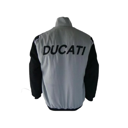 Ducati Corse Team Jacket Black Light Gray Track Edition