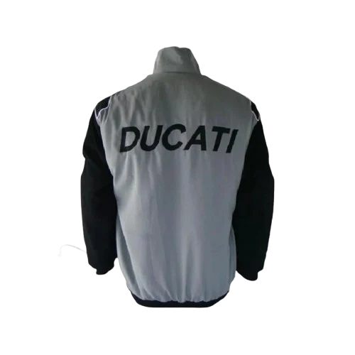 Ducati Corse Team Jacket Black Light Gray Track Edition