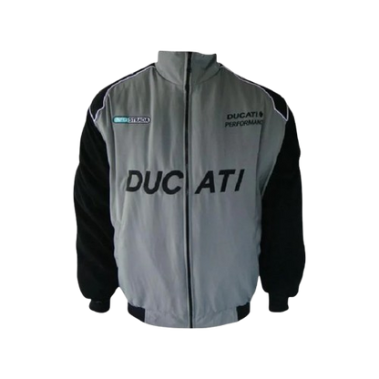 Ducati Corse Team Jacket Black Light Gray Track Edition