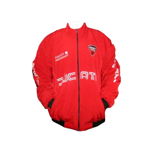 Ducati Racing Jacket Red Streetwear Style