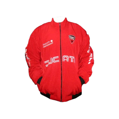 Ducati Racing Jacket Red Streetwear Style