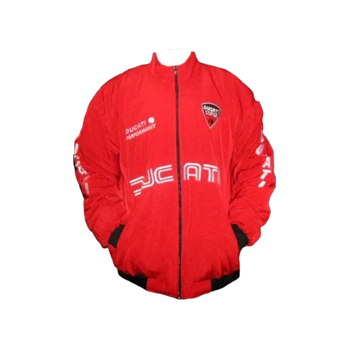 Ducati Racing Jacket Red Streetwear Style