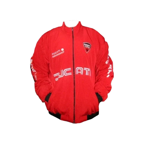 Ducati Racing Jacket Red Streetwear Style