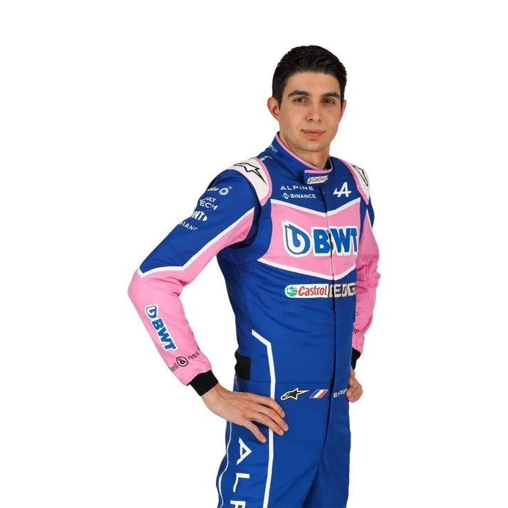 Esteban Ocon 2022 BWT F1 Racing Suit