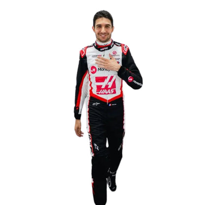 2024 F1 Racing Costume Worn By Esteban Ocon & Oliver Bearman- Emilia Romagna GP