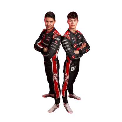 2025 F1 Racing Suit Worn by Esteban Ocon and Oliver Bearman