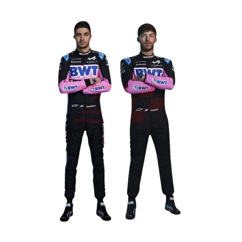 F1 Racing Costume Worn by Esteban Ocon & Pierre Gasly – 2024 Monaco GP