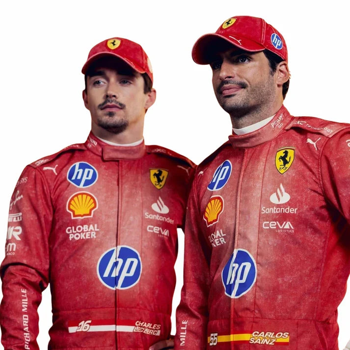 Charles Leclerc 2024 Las Vegas GP F1 Racing Suit