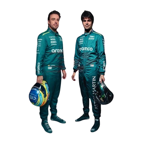 F1 Racing Costume Worn by Fernando Alonso & Lance Stroll – 2024