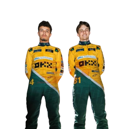 F1 Racing Costume Worn by Lando Norris & Oscar Piastri – 2024 Monaco GP