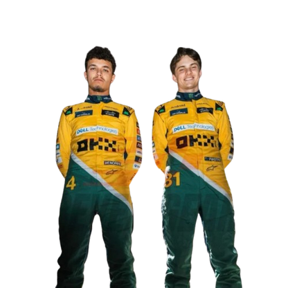 F1 Racing Costume Worn by Lando Norris & Oscar Piastri – 2024 Monaco GP