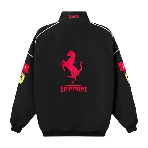 F1 Vintage Scuderia Ferrari Jacket Black
