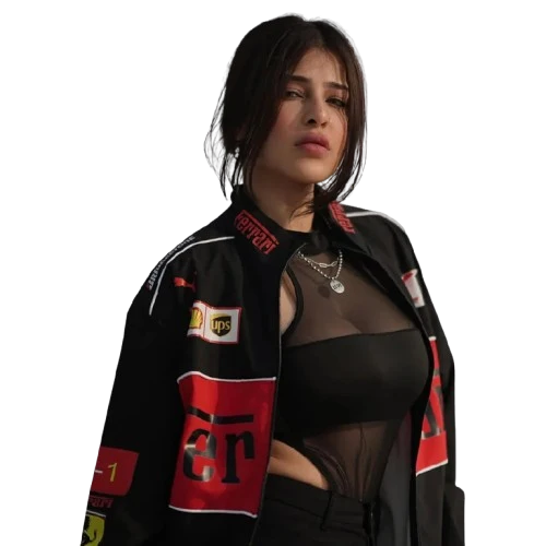 F1 Vintage Scuderia Ferrari Jacket Black