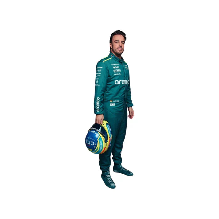 F1 Racing Costume Worn by Fernando Alonso & Lance Stroll – 2024