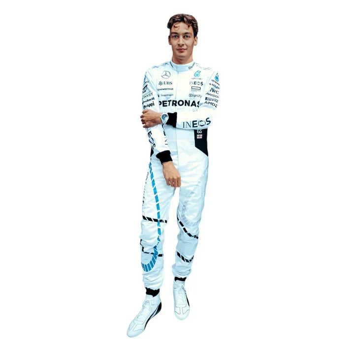 F1 Racing Costume Worn by Lewis Hamilton & George Russell– 2024 Qatar GP