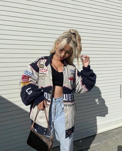 Vintage Lowe's Hunger Nascar Racing Jacket (Copy)