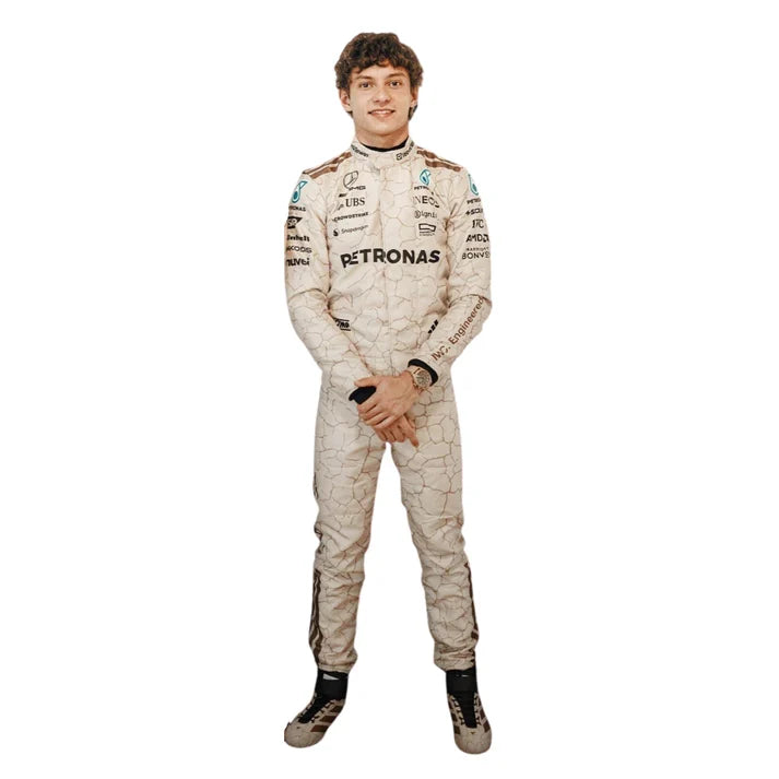 2025 F1 Racing Costume Worn by George Russell & Andrea Kimi Antonelli - USA Austin GP