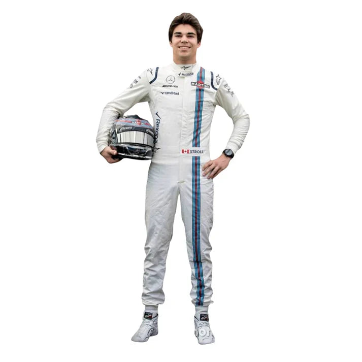 Lance Stroll 2017 GRAND PRIX F1 Racing Suit Team Williams Martini