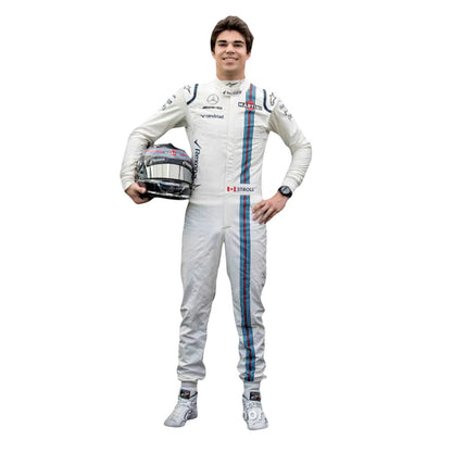 Lance Stroll 2017 GRAND PRIX F1 Racing Suit Team Williams Martini