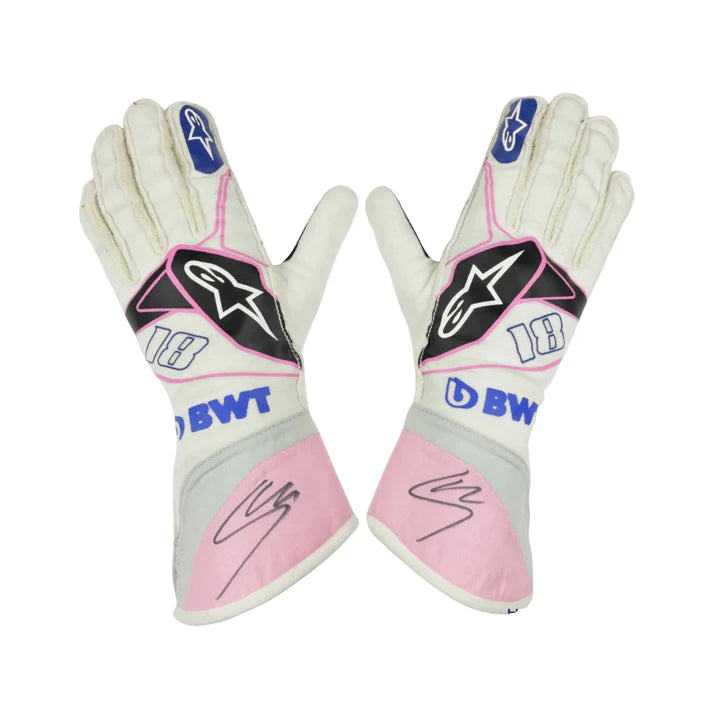 Lance Stroll 2019 F1 Racing Gloves