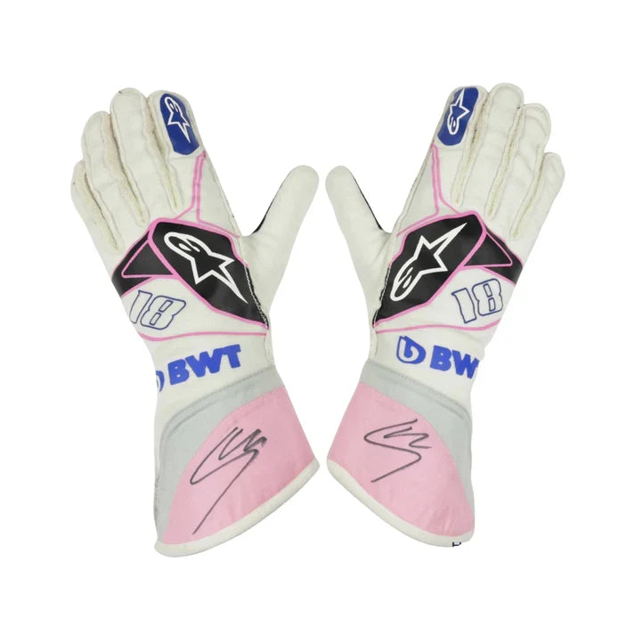 Lance Stroll 2019 F1 Racing Gloves