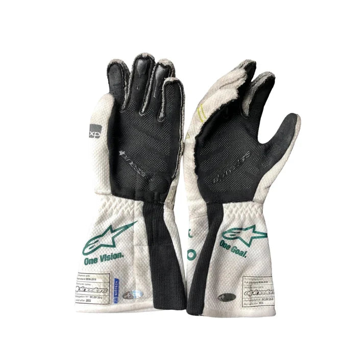 Lance Stroll 2023 Baku Worn F1 Racing Gloves