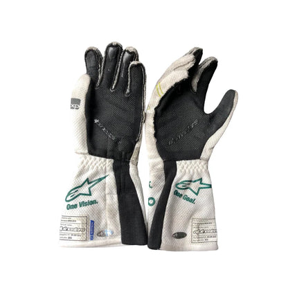 Lance Stroll 2023 Baku Worn F1 Racing Gloves