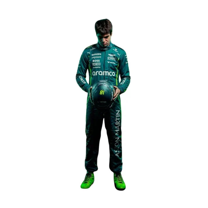 Lance Stroll 2025 F1 Racing Suit Team