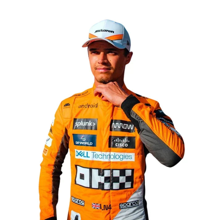 Lando Norris 2023 'Triple Crown' Spanish GP F1 Racing Suit