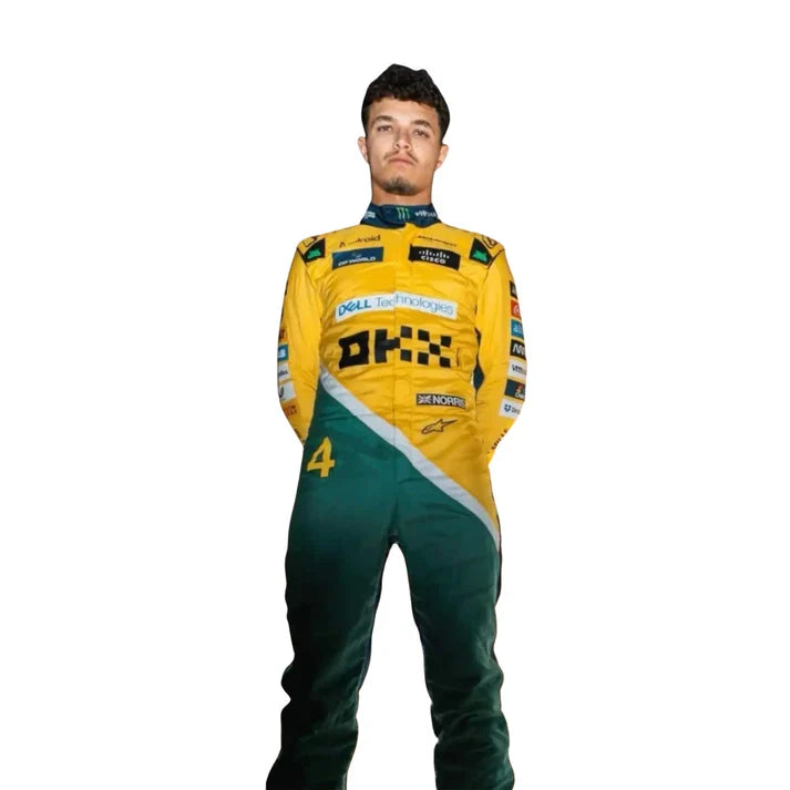 F1 Racing Costume Worn by Lando Norris & Oscar Piastri – 2024 Monaco GP