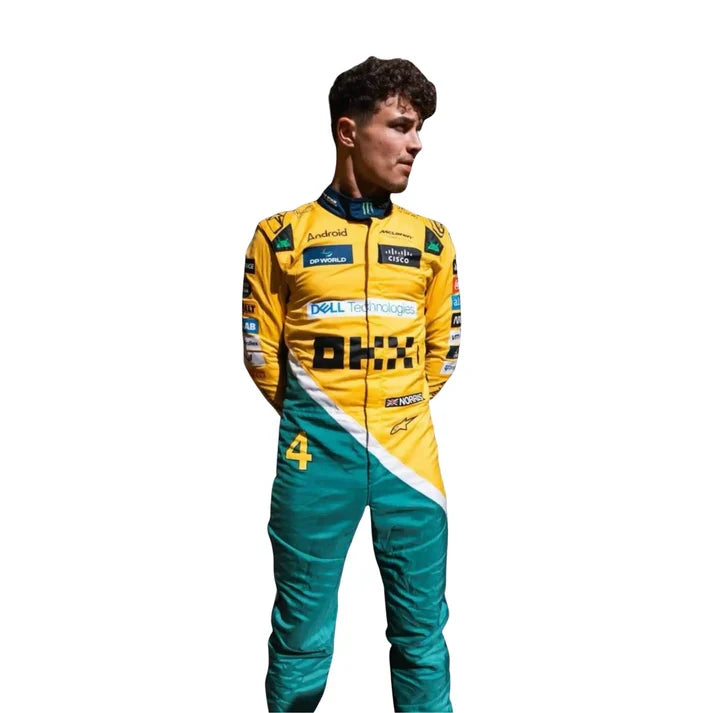 Lando Norris 2024 Monaco GP F1 Racing Suit