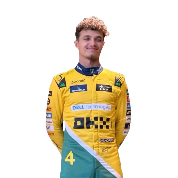 Lando Norris 2024 Monaco GP F1 Racing Suit