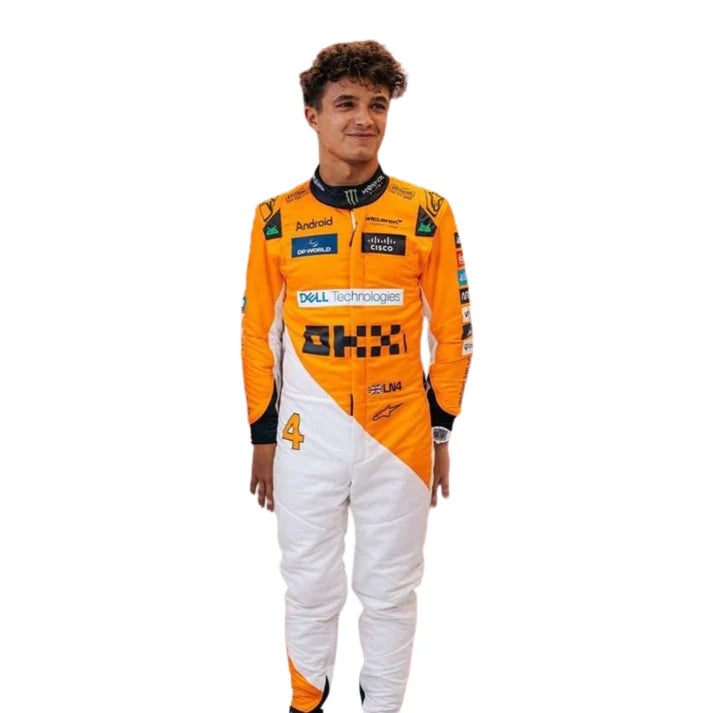 Lando Norris 2024 Singapore GP F1 Racing Suit