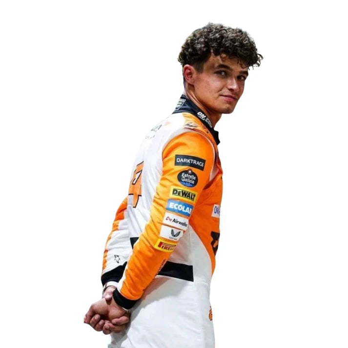 F1 Racing Costume Worn by Lando Norris & Oscar Piastri – 2024 Singapore GP