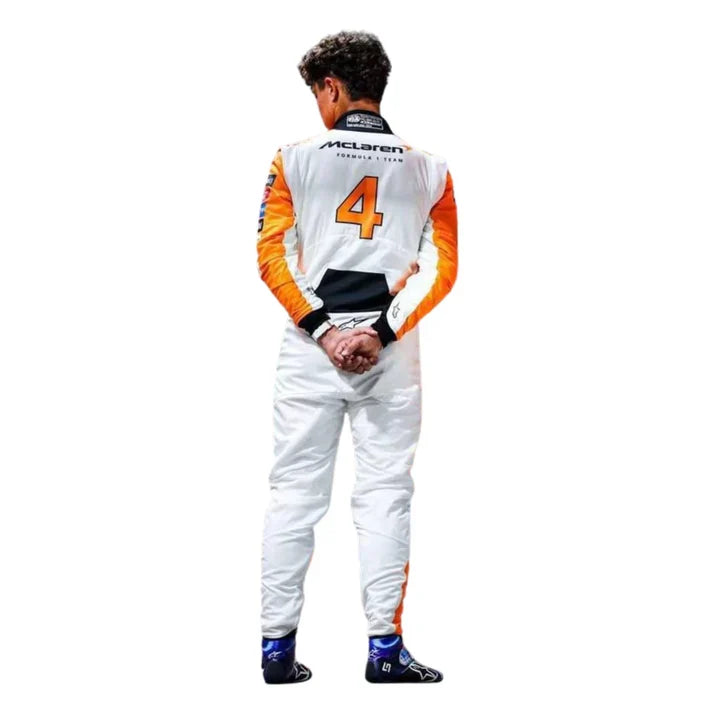 F1 Racing Costume Worn by Lando Norris & Oscar Piastri – 2024 Singapore GP