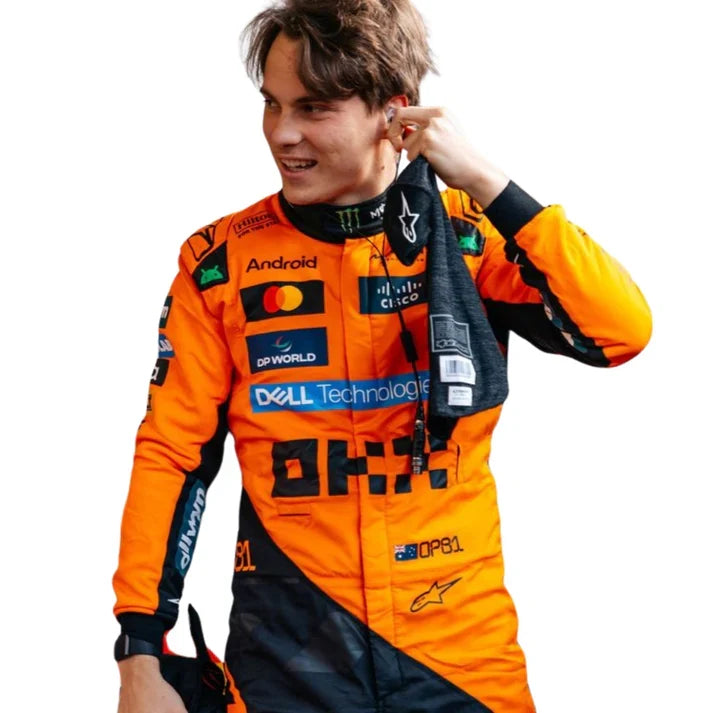 2025 F1 Racing Costume Worn by Lando Norris & Oscar Piastri