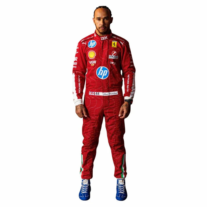2025 F1 Racing Costume Worn by  Lewis Hamilton - Monza GP