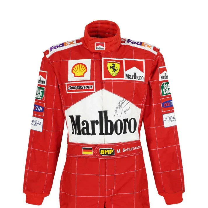 Michael Schumacher 2002 F1 Racing Suit