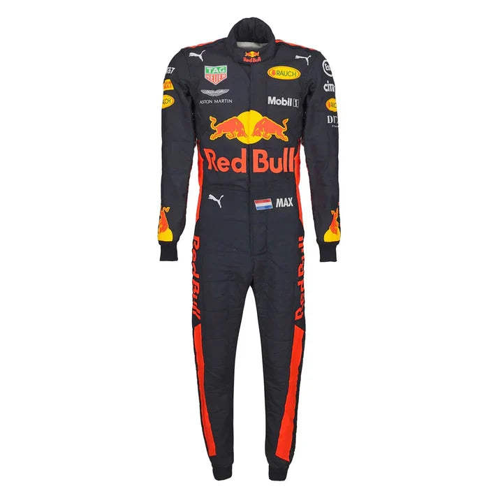 Max Verstappen 2018 F1 Racing Suit Team Red bull Racing Tag Heuer