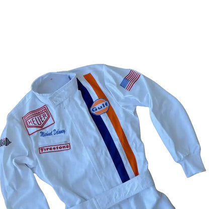 Michael Delaney Steve McQueen Le Mans 1971 F1 Racing Suit
